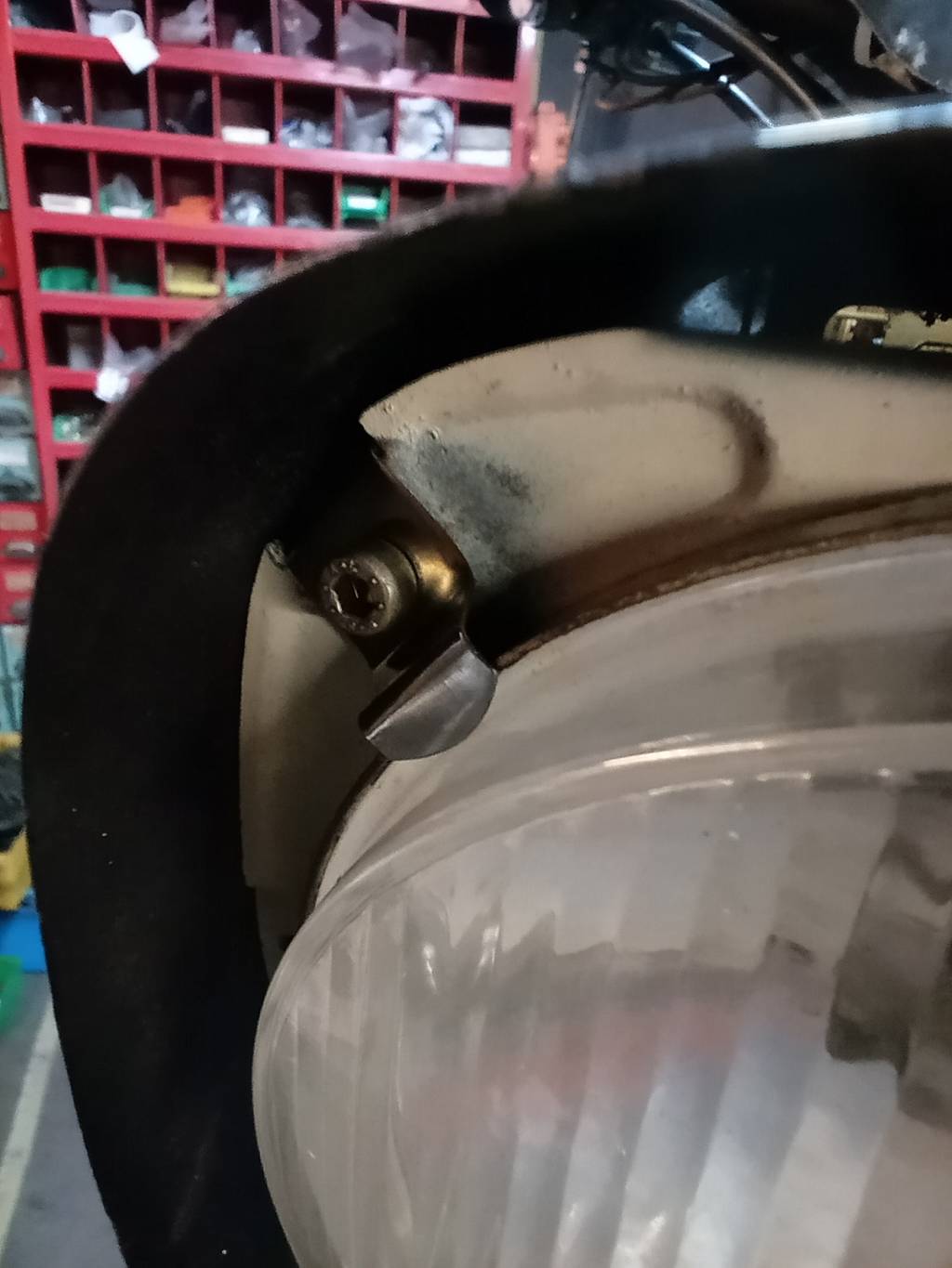 klemme Schwalbe Star Habicht Scheinwerfer Halter Klemmfeder