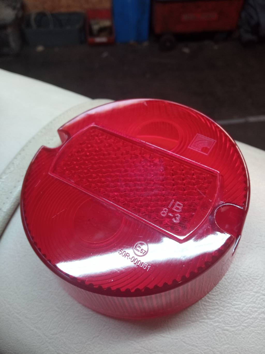 r-ucklicc Simson MZ s50 Kr51 Rücklicht Kappe 100mm.