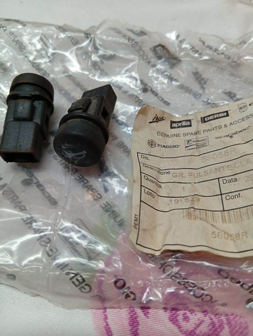 Piaggio Vespa Hupe Schalter Liberty ET2 ET4 LX