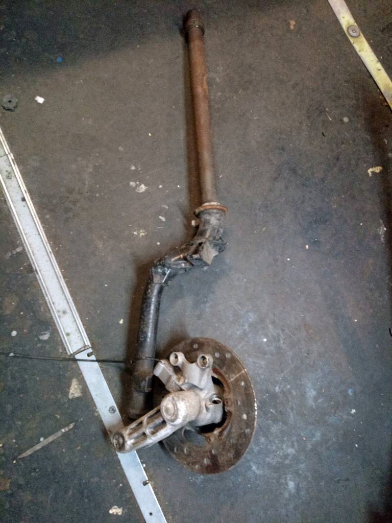 Vespa ET2 ET4 Gabel Steuerrohr Lenksäule Vespa ET2 ET4 Gabel Steuerrohr Lenksäule