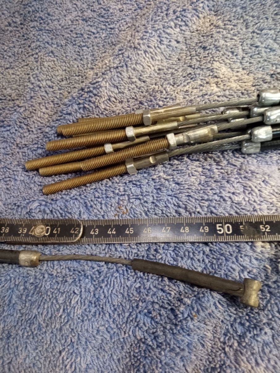 Simson Sr4 Bremszug hinten Bowdenzug Original DDR Simson Sr4 Bremszug hinten Bowdenzug Original DDR