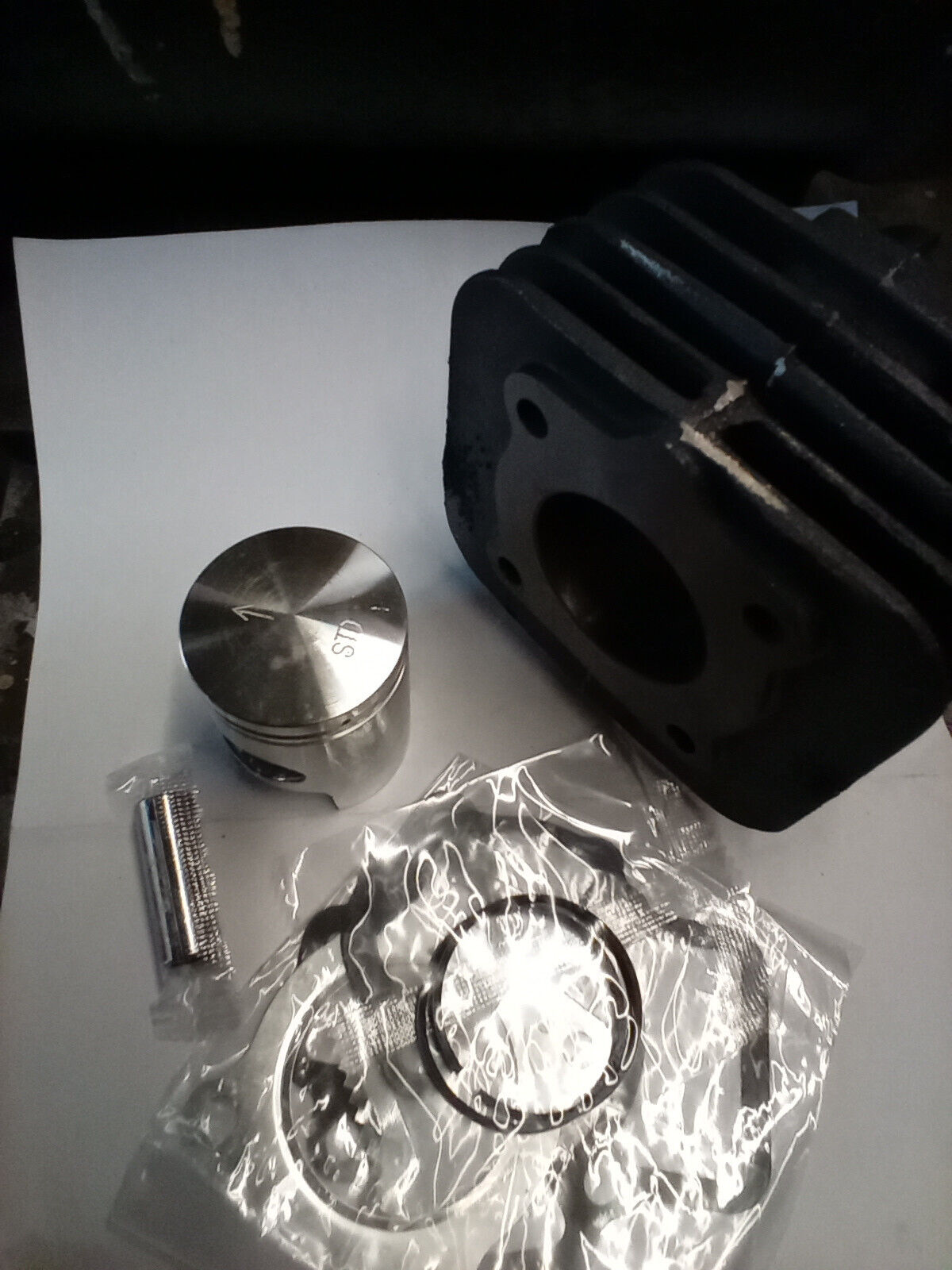 60 Vespa ET2 LX S Piaggio sfera Fly 50 2Takt 2T AC Zylinder.
