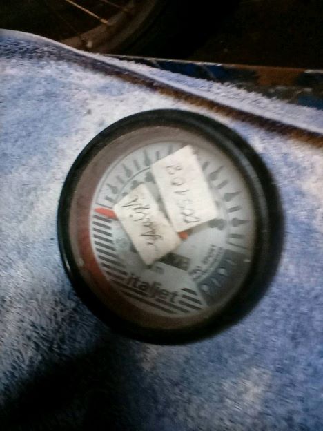 Italjet Formula 50 AC Tachometer Tacho Instrument Italjet Formula 50 AC Tachometer Tacho Instrument