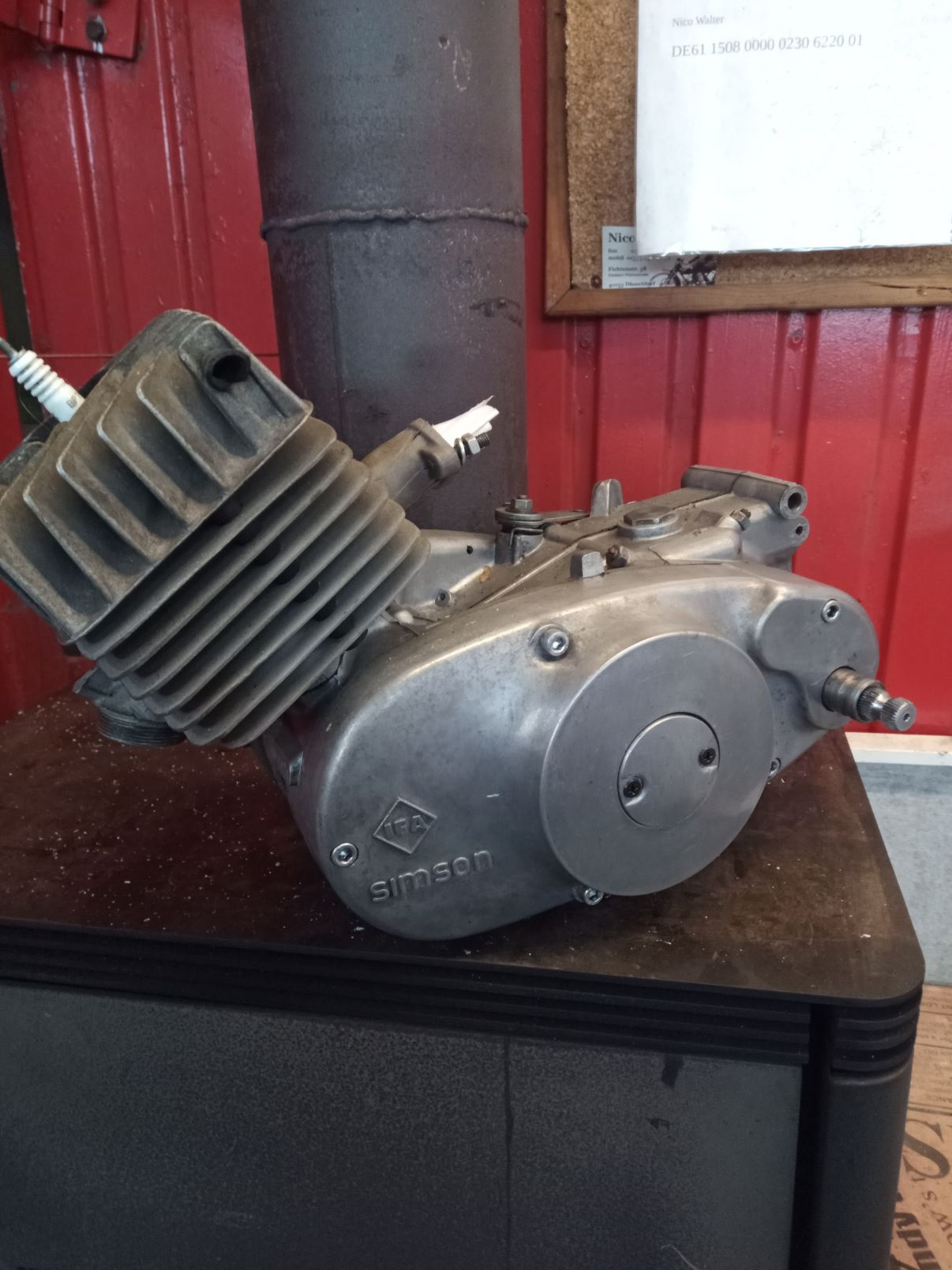 Simson s50 Motor Komplett