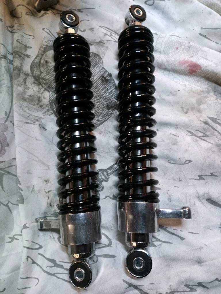 Mz Simson Stoßdämpfer mit Versteller Federbein Mz Simson Stoßdämpfer mit Versteller Federbein