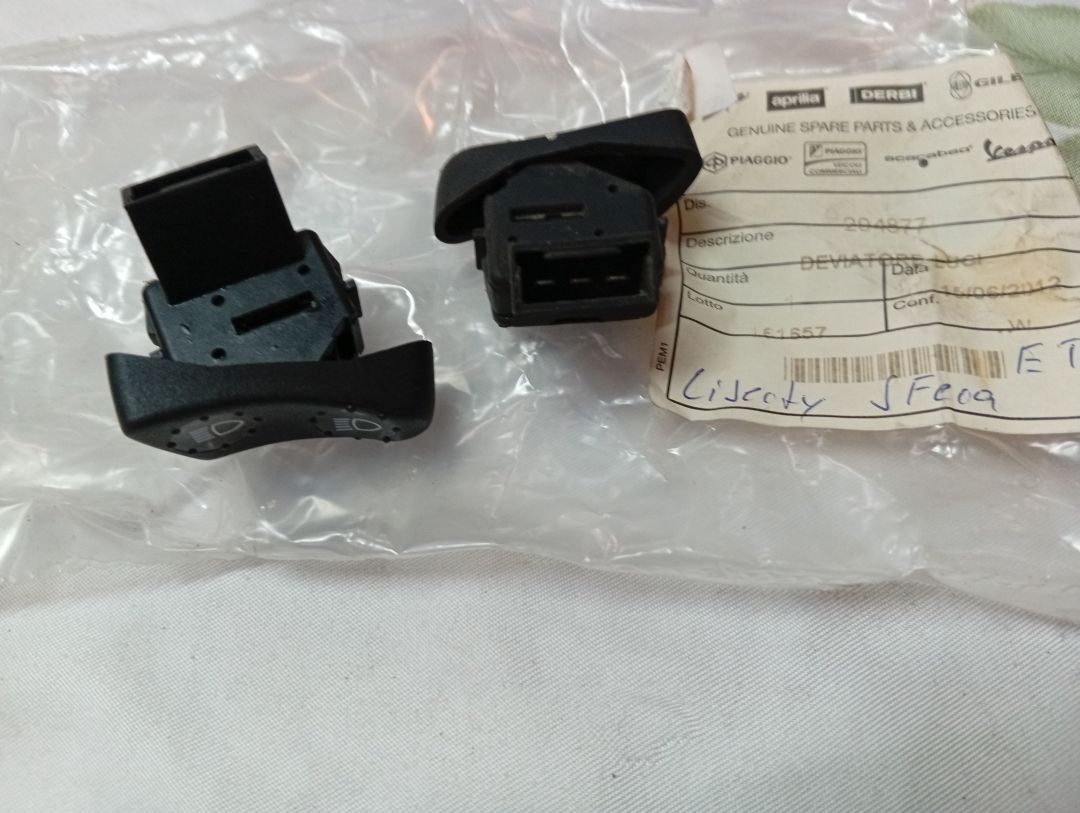 Piaggio Vespa Abblendschalter Liberty ET2 ET4 LX