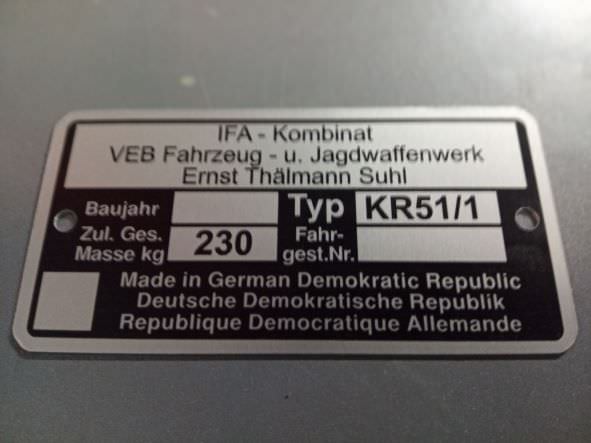 IMG_20211215_173347_2 Simson schwalbe Typenschild kr51/1